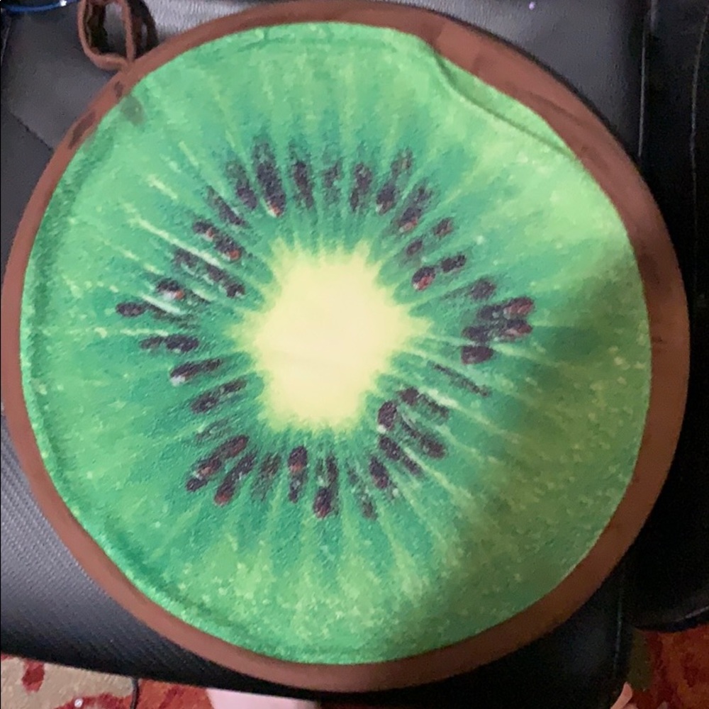 Lime seat pillow